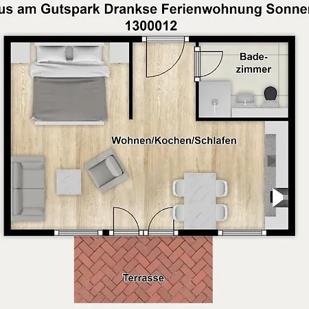 Appartamento Am Gutspark Drankse Sonnengarten *
